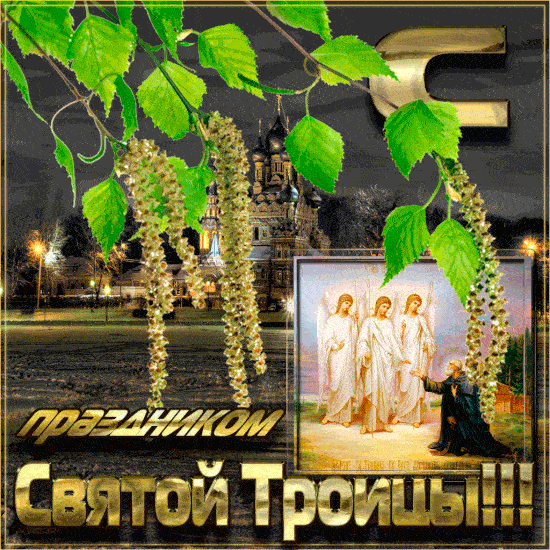 Гифки с Троицей 18