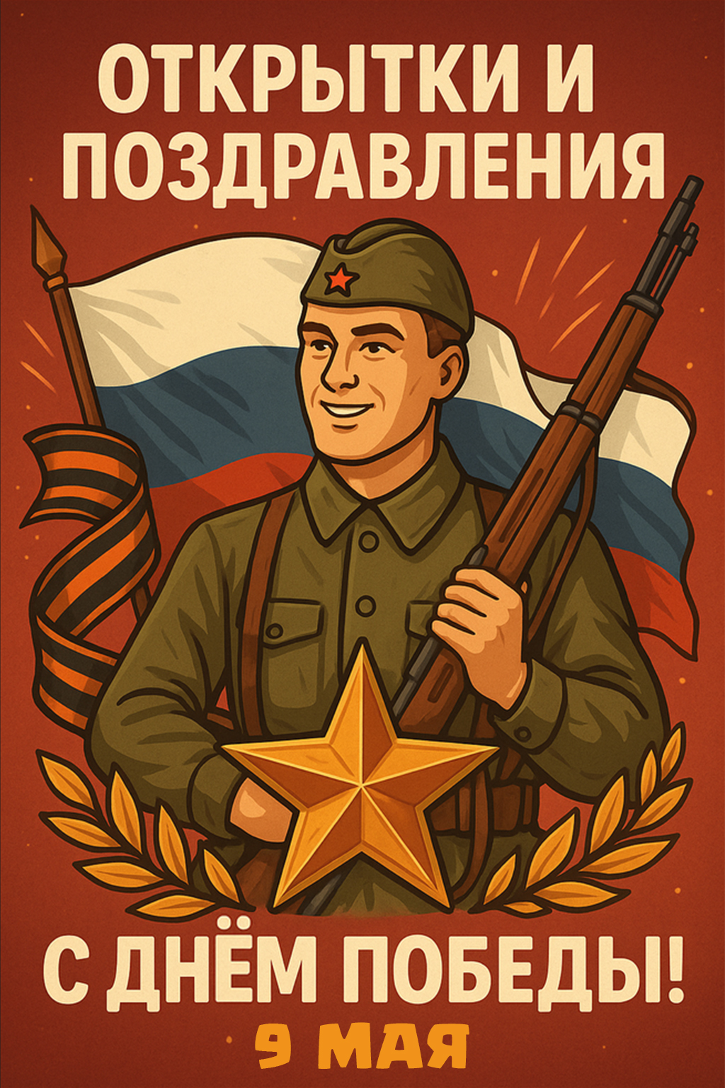 Поздравления с днём победы!